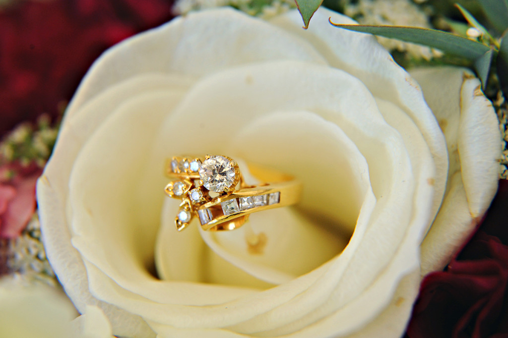 Wedding Ring Detail Shot