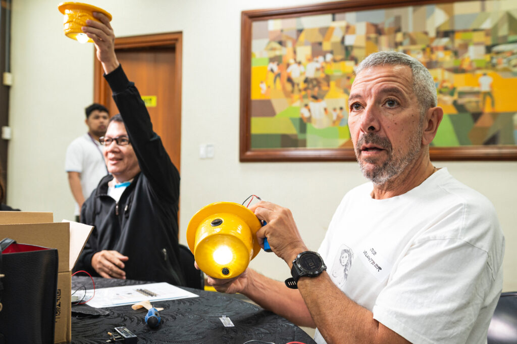 Liter of Light Solar Lamp Building Event